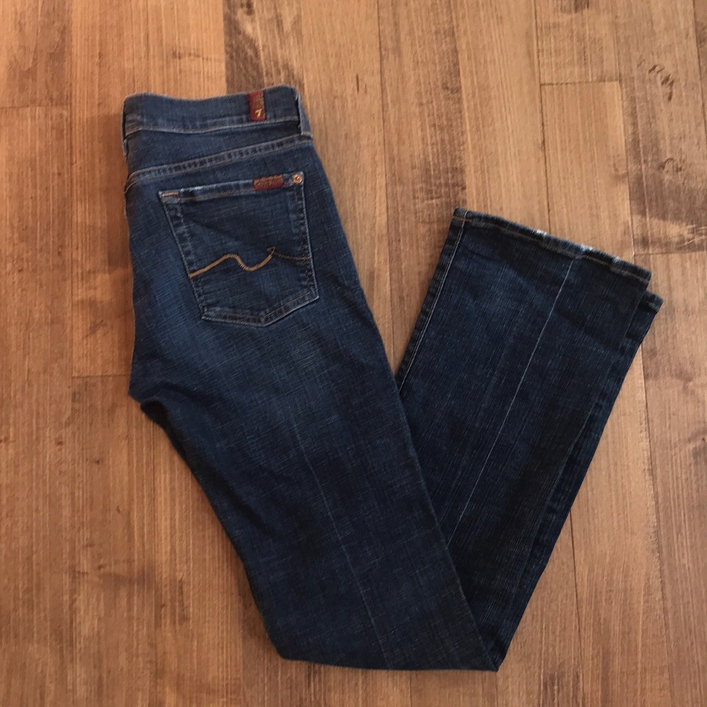 7 For All Mankind Womens, Bootcut Jeans. Size 30